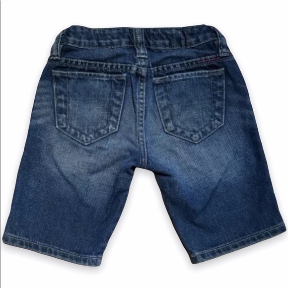 GAP Woodstock Butterfly Denim Bermuda Shorts‎ Girls 6 - Picture 2 of 3